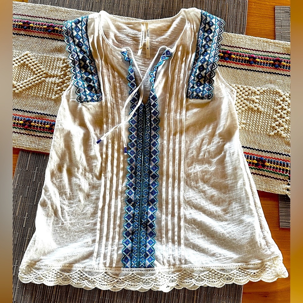 Anthropologie Cotton Top